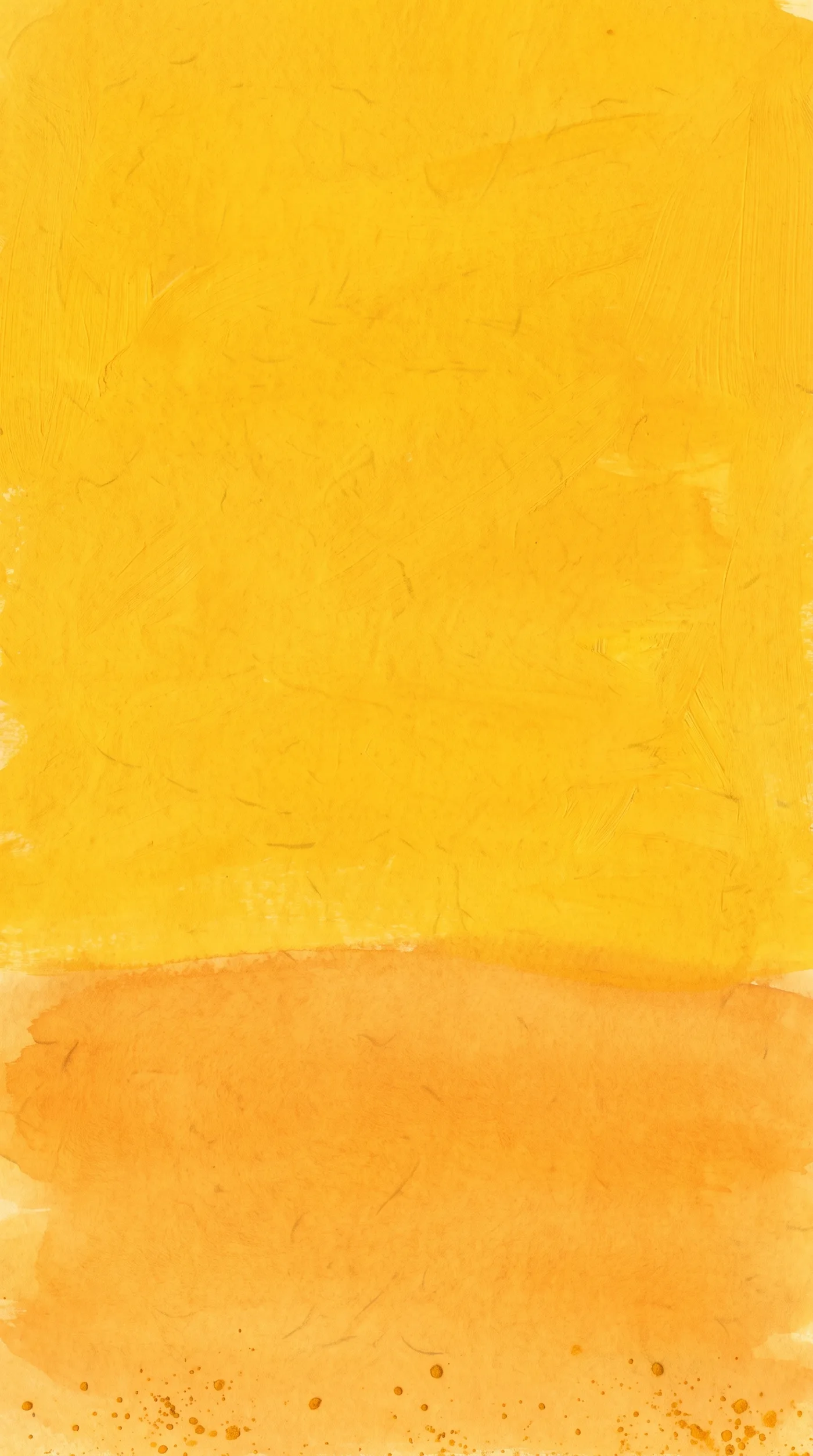 Painted marigold yellow paper plate for the Haldi