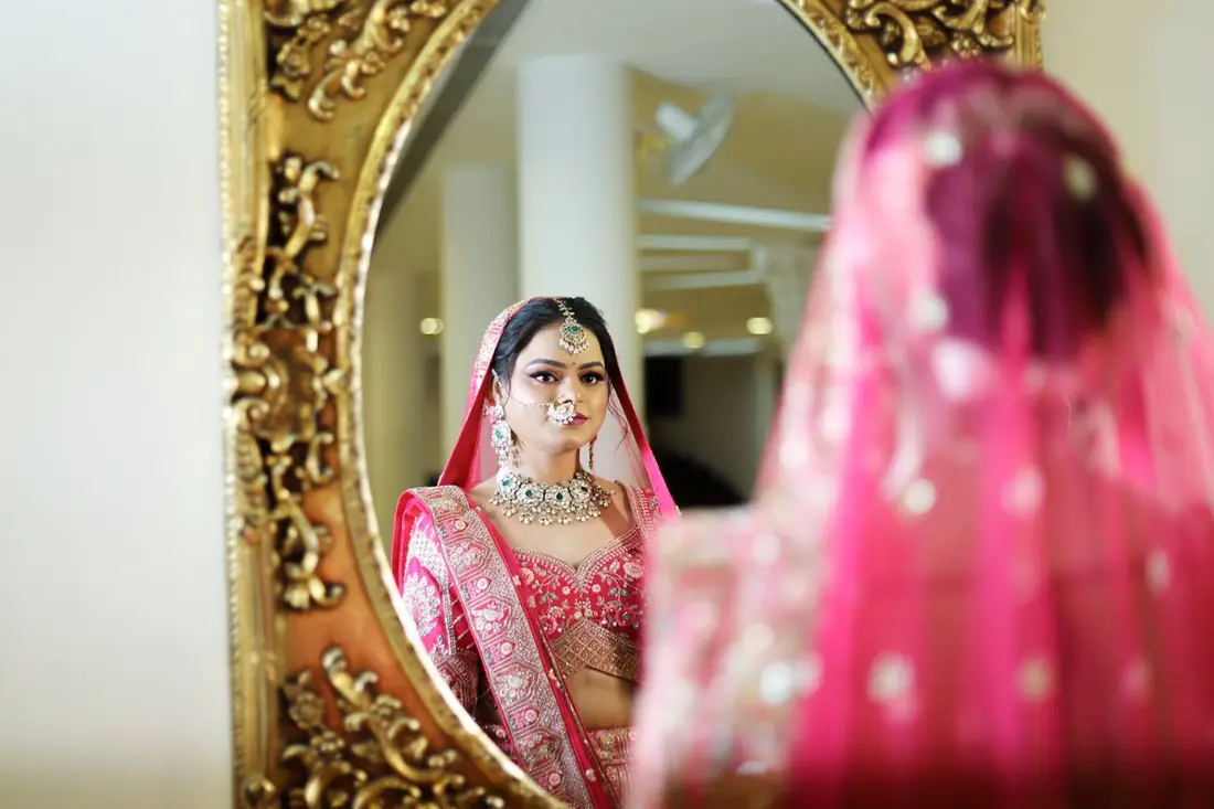 indian wedding couple
